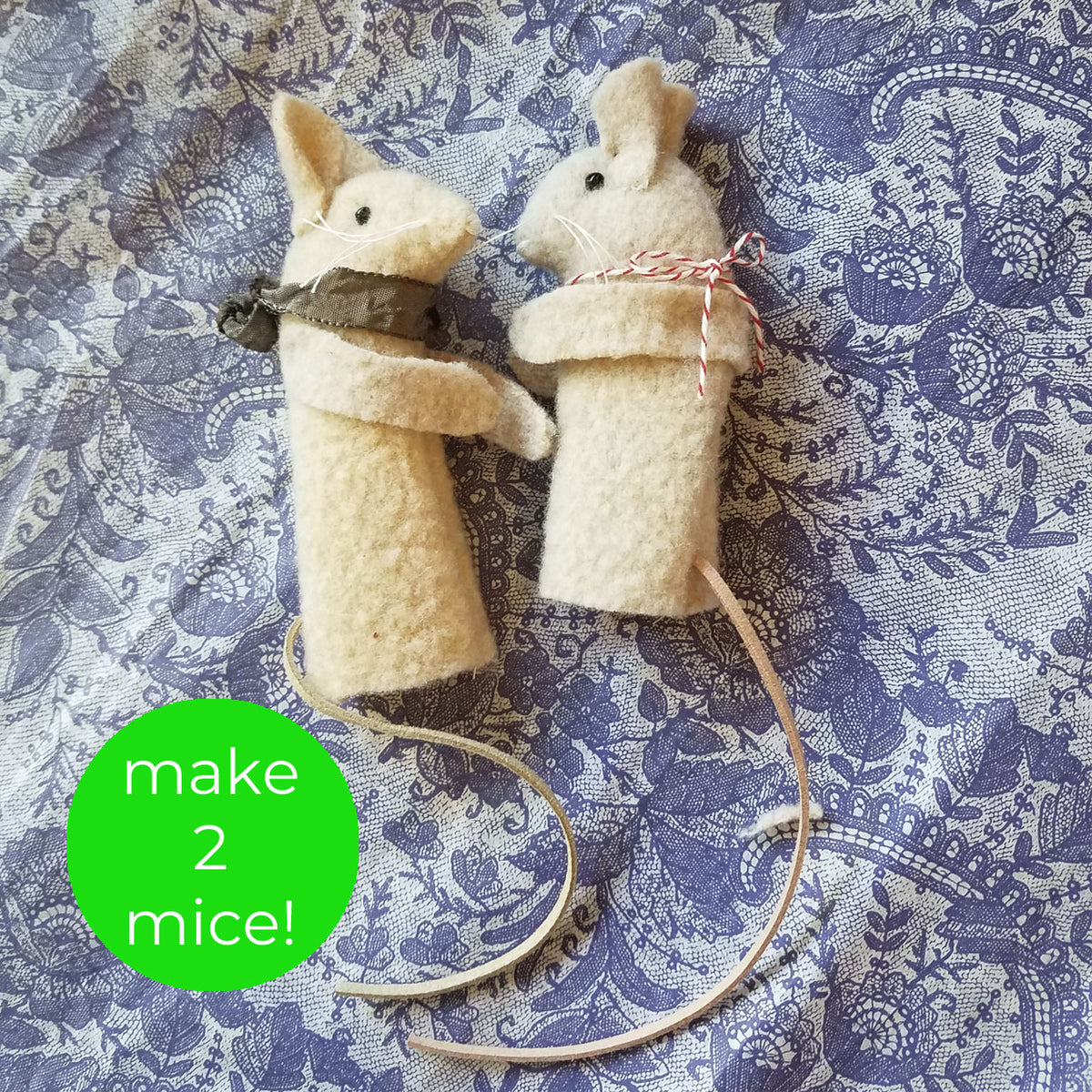 Mice Needle Felting Kit - Starter Kit